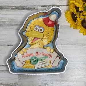 Vintage Wilton Cake Pan Big Bird with Banner by Ji…